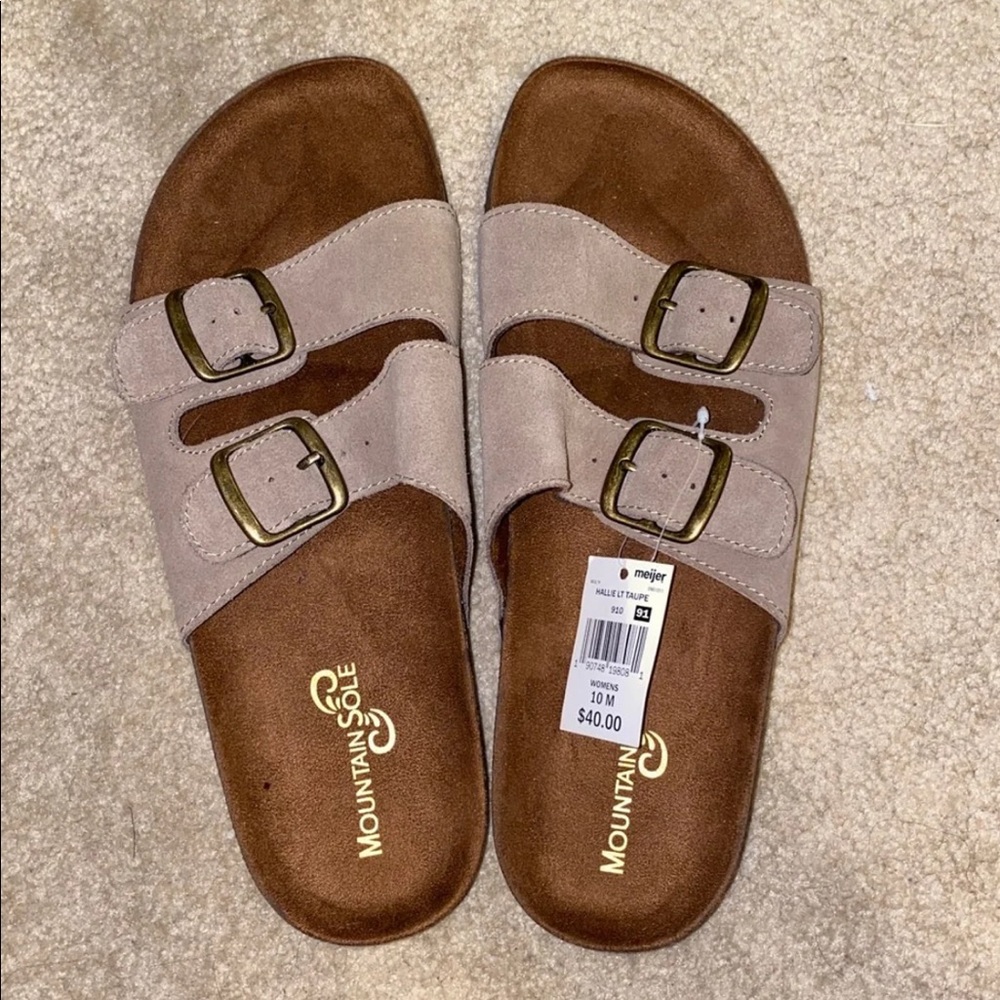 Taupe Sandals